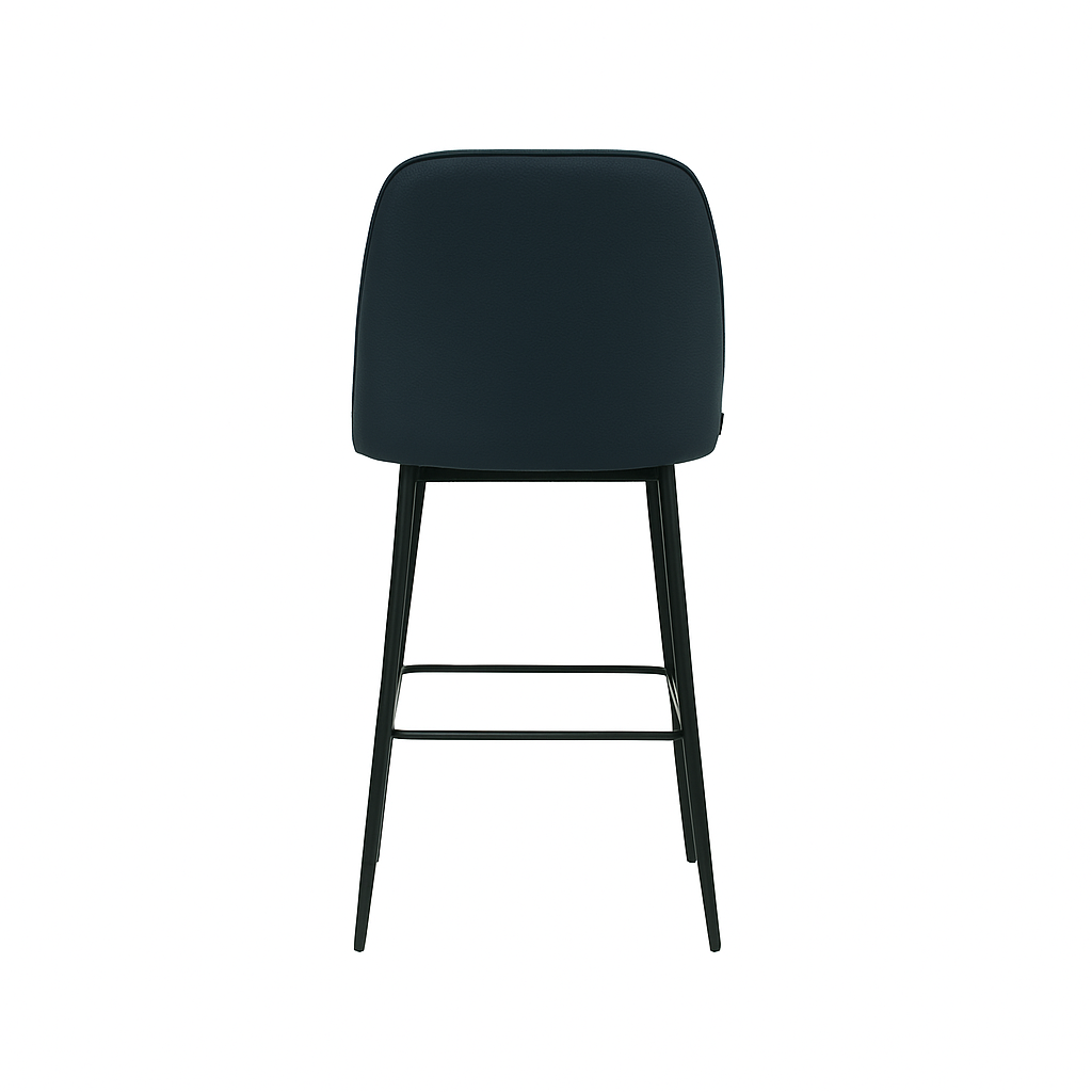 Scaun bar piele naturala GALBENA | model FOX
