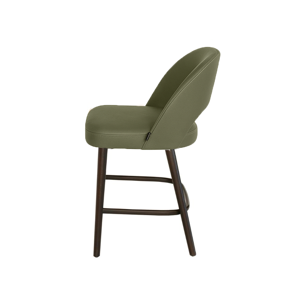 Scaun bar piele VERDE | model EXPRES