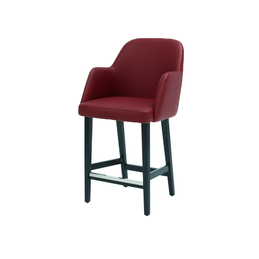 Scaun de bar piele ALBA | model PINO