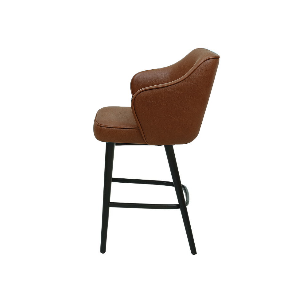 Scaun bar piele ALBASTRA | model ZEUS