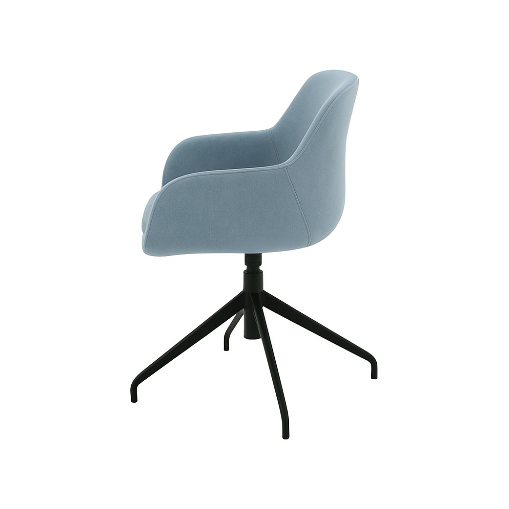 Scaun catifea GALBENA | model FEBE