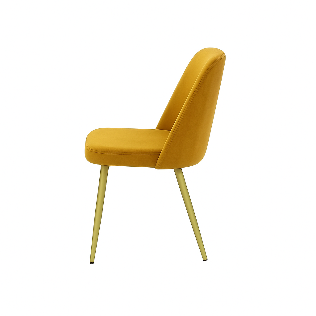 Scaun catifea VERDE | model FOX