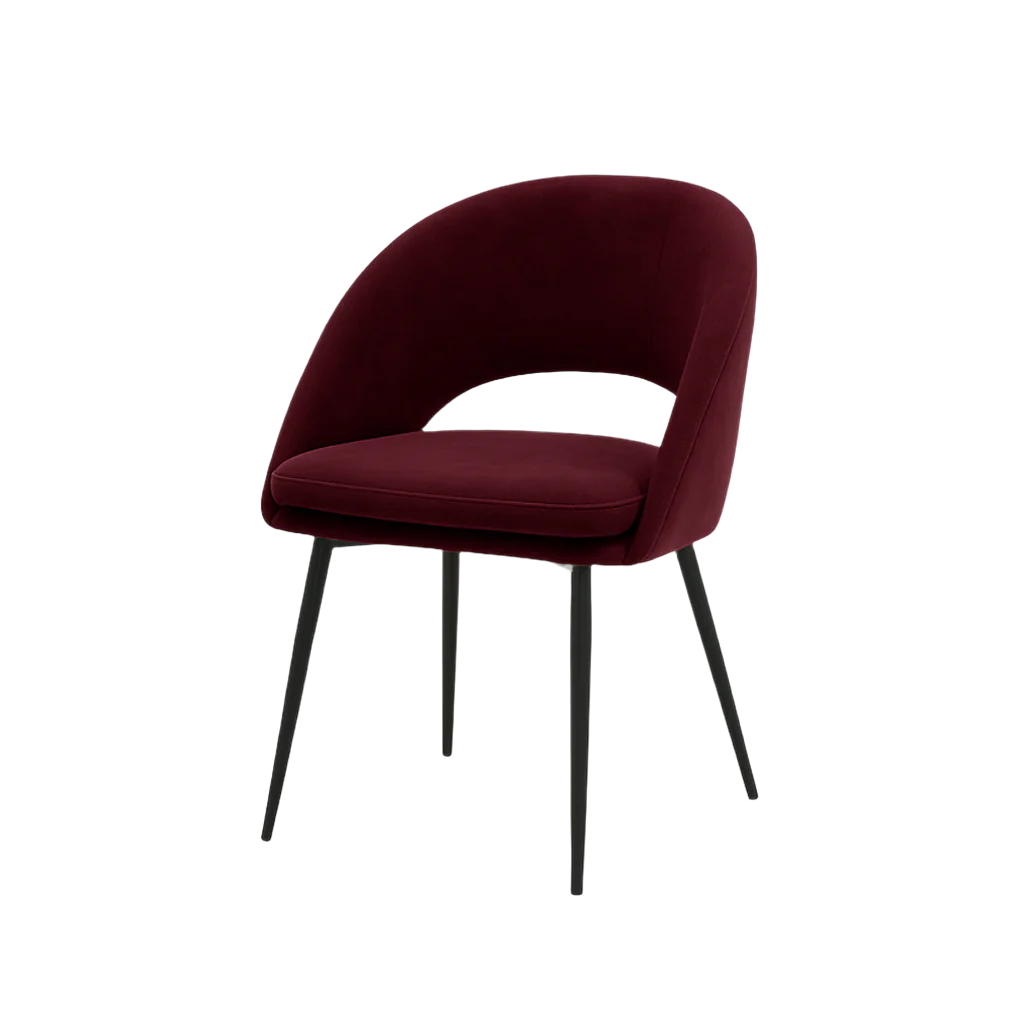 Scaun catifea VERDE | model LAVA