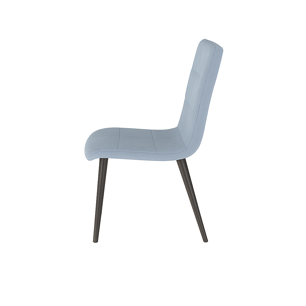 Scaun catifea ALBASTRA | model LUXY