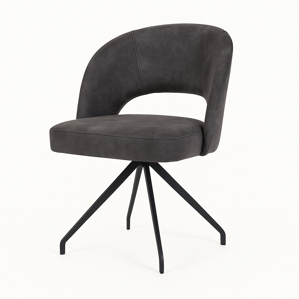 Scaun catifea BEJ | model ZANCA