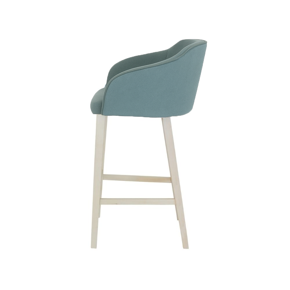 Scaun insula catifea ROZ | model CROCO