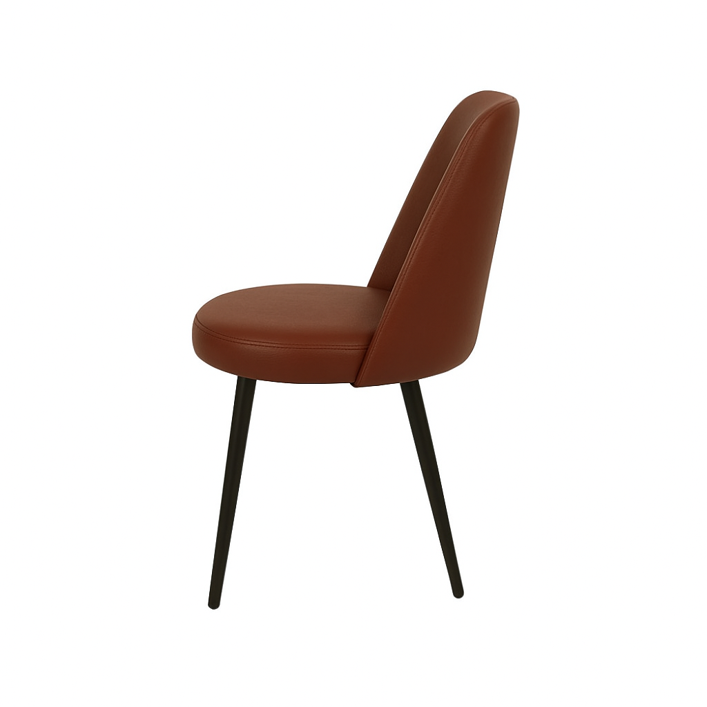 Scaun piele VERDE | model ELA