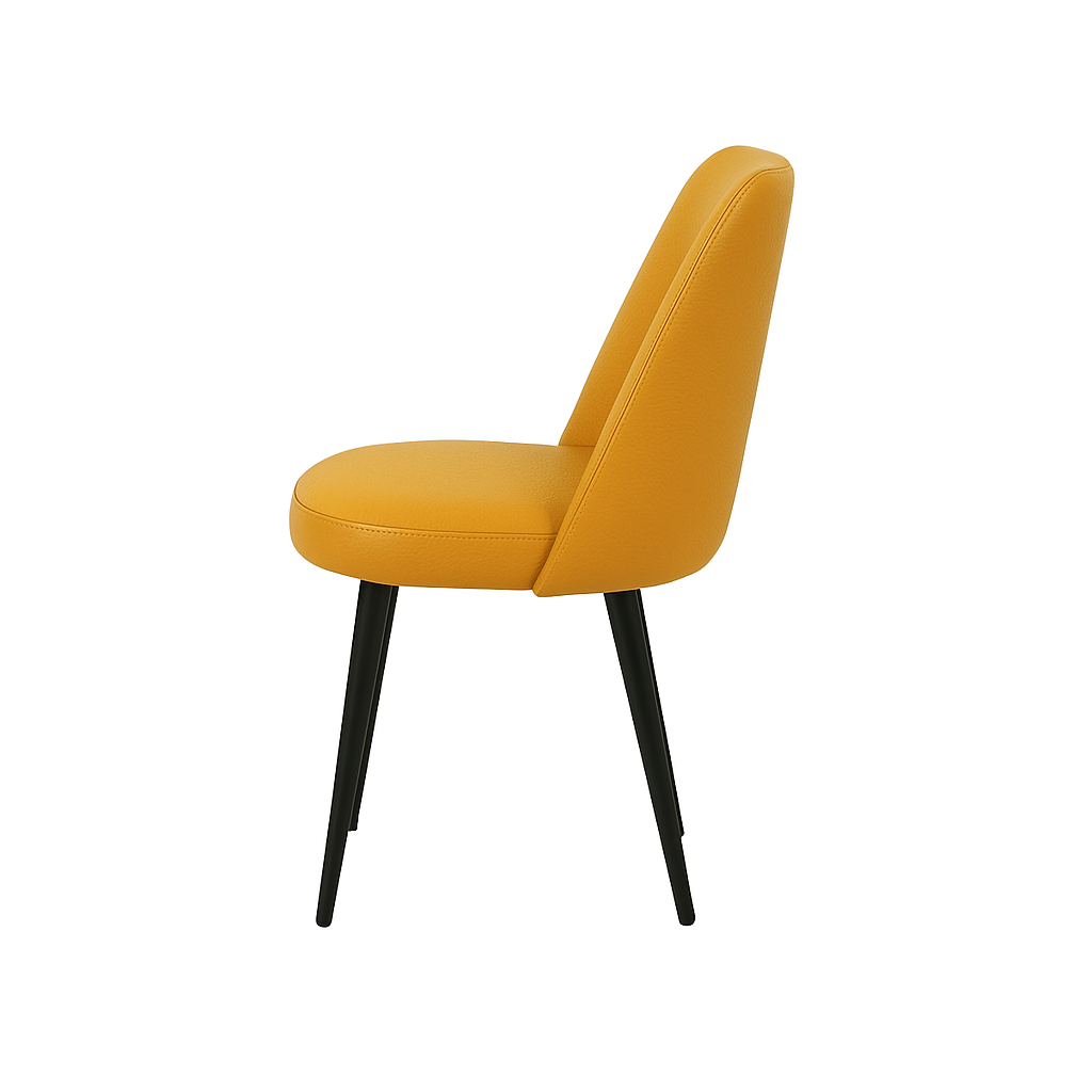 Scaun piele VERDE | model ELA