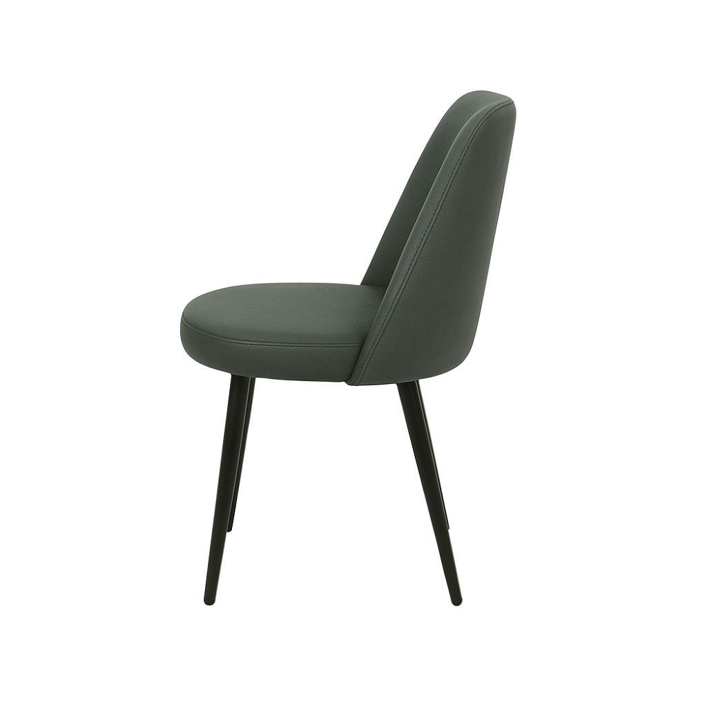 Scaun piele VERDE | model ELA