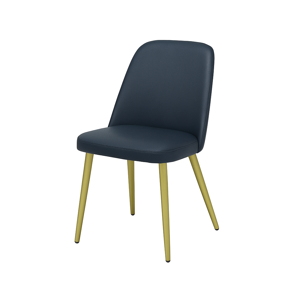 Scaun piele GALBENA | model FOX