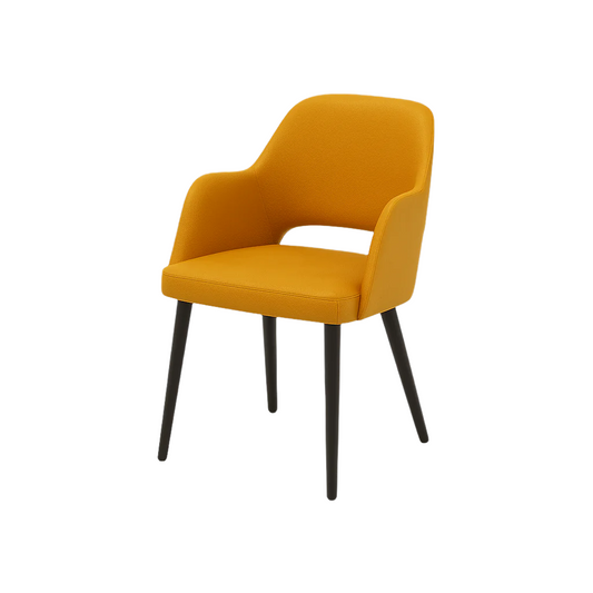 Scaun piele GALBENA | model APRIL