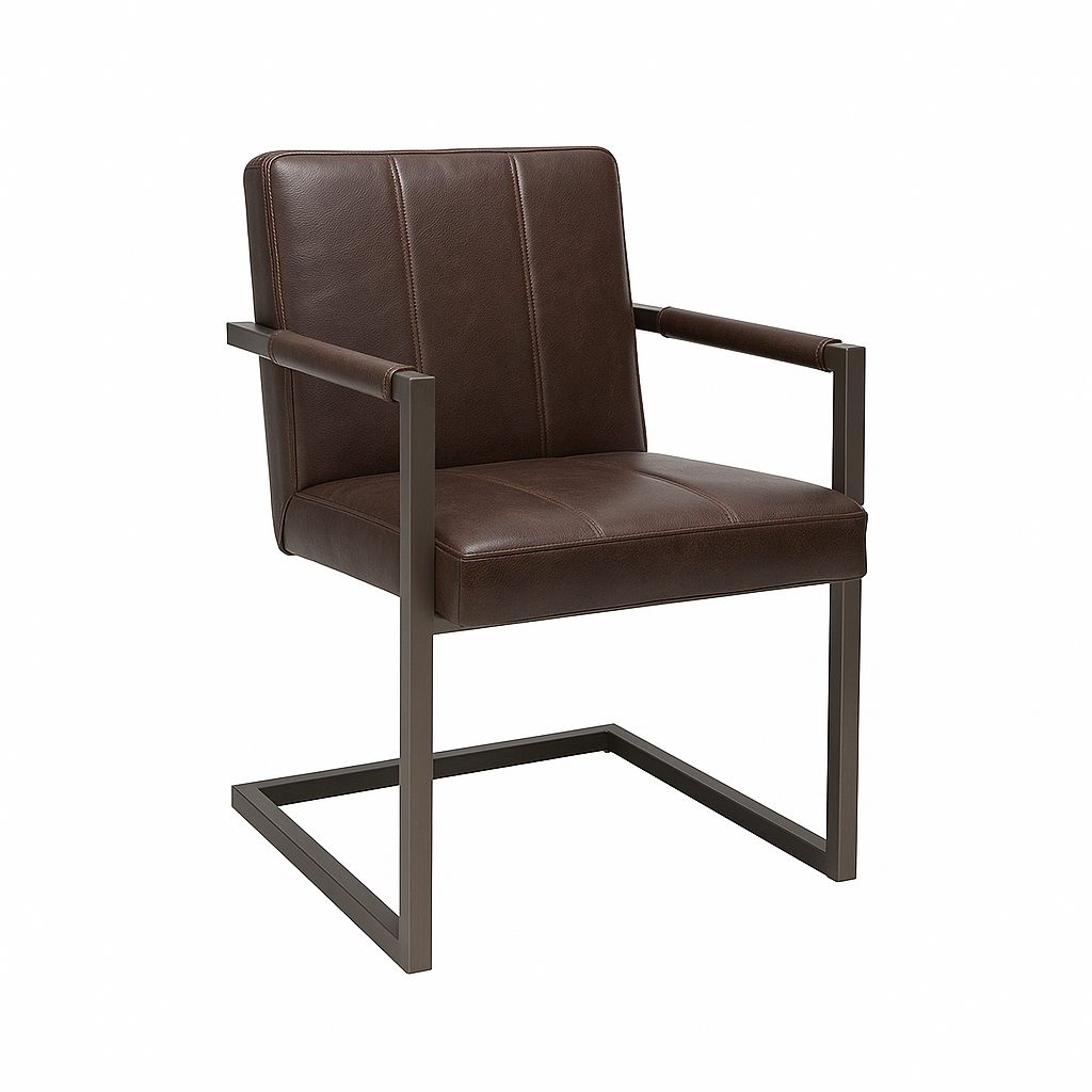 Scaun piele MARO INCHIS | model FLEET OHIO