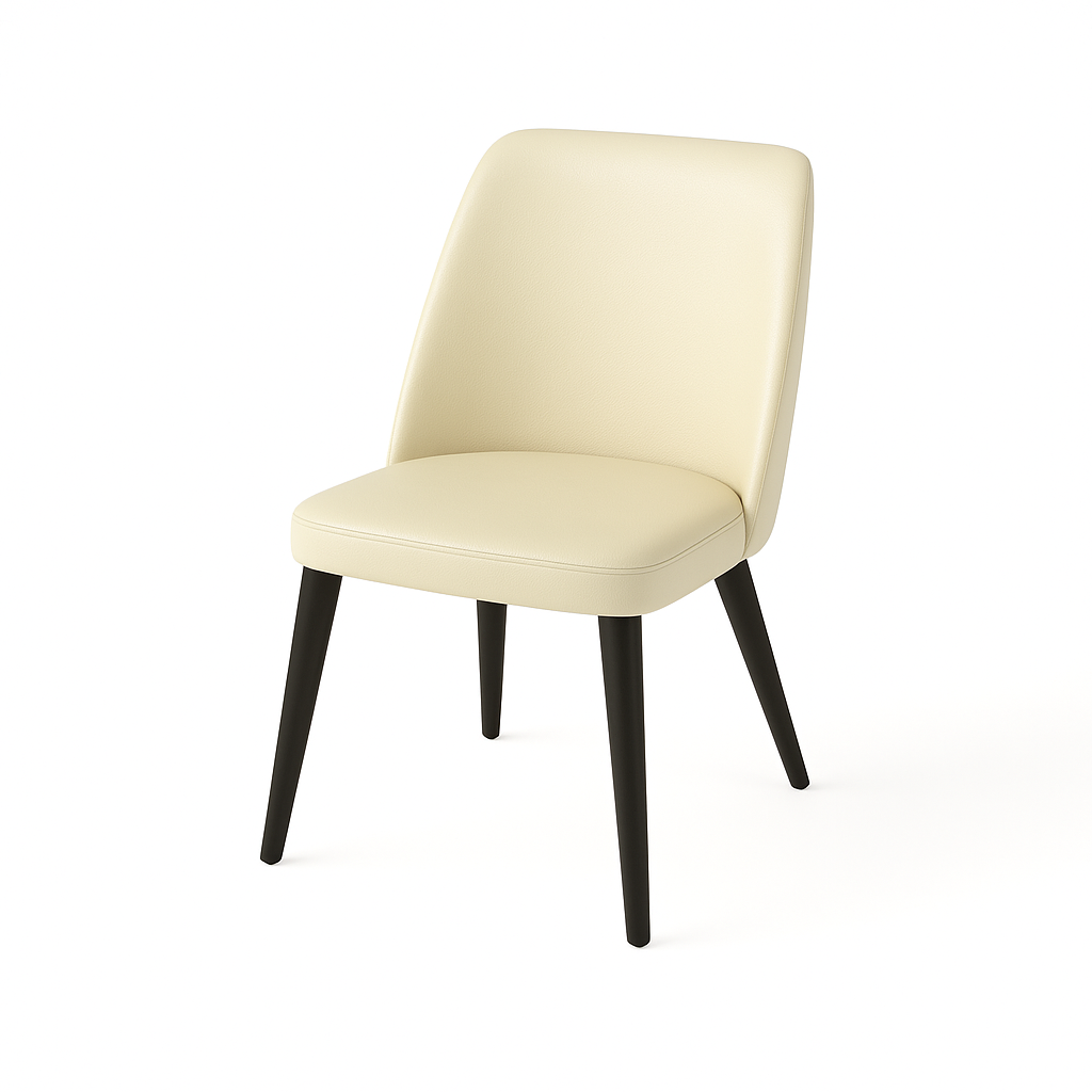 Scaun piele GALBENA | model SOLO