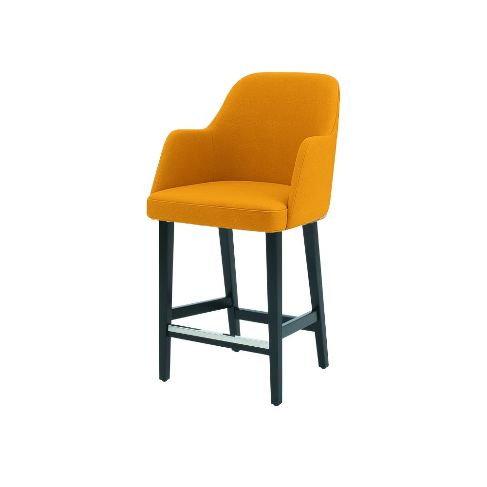 Scaun bar catifea TURCOAZ | model PINO