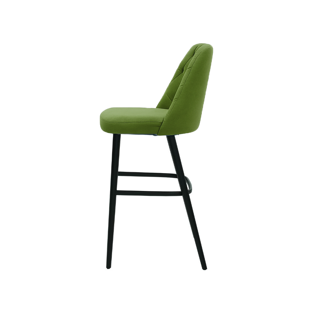 Scaun bar catifea ROZ | model SCOT