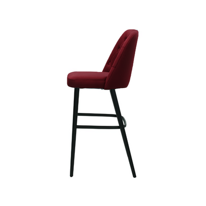 Scaun bar catifea ROZ | model SCOT