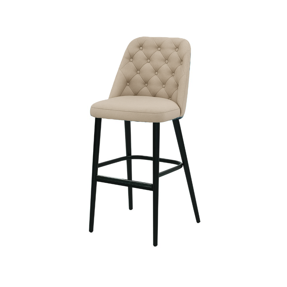 Scaun bar catifea VERDE | model SCOT