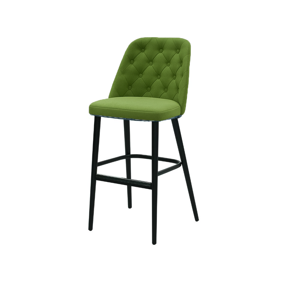 Scaun bar catifea ROZ | model SCOT