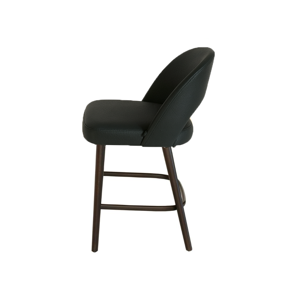 Scaun bar piele VERDE | model EXPRES