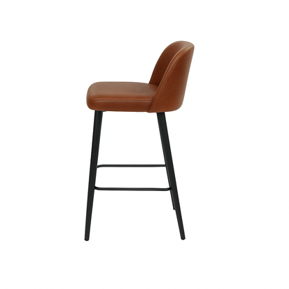 Scaun bar piele VERDE | model IVA