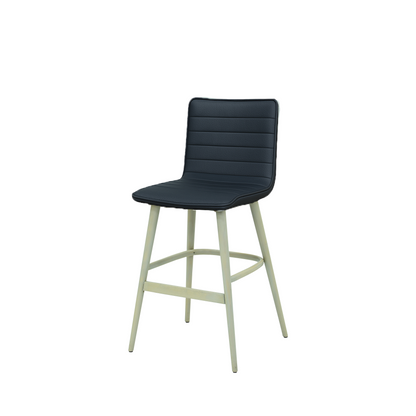 Scaun bar piele VERDE | model NIZZIE