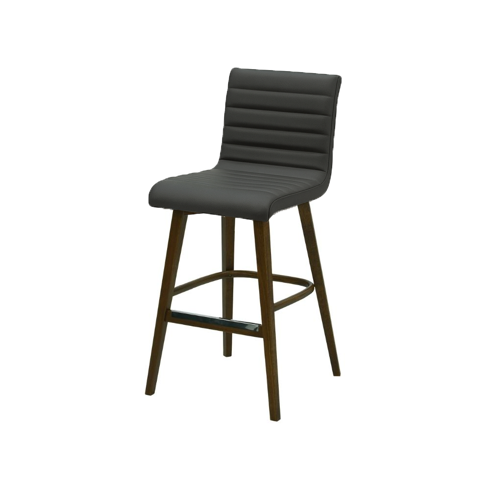 Scaun bar piele naturala MARO | model RIGA