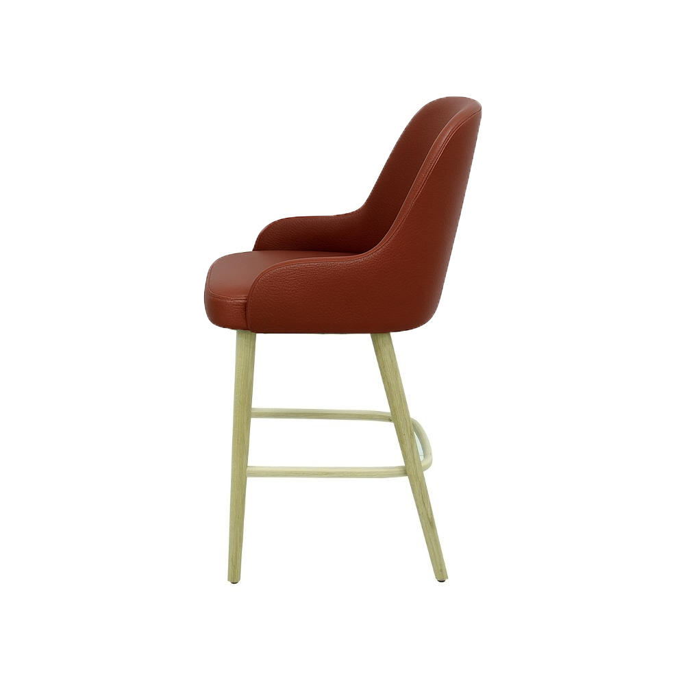 Scaun bar piele ROSIE | model ROCCO