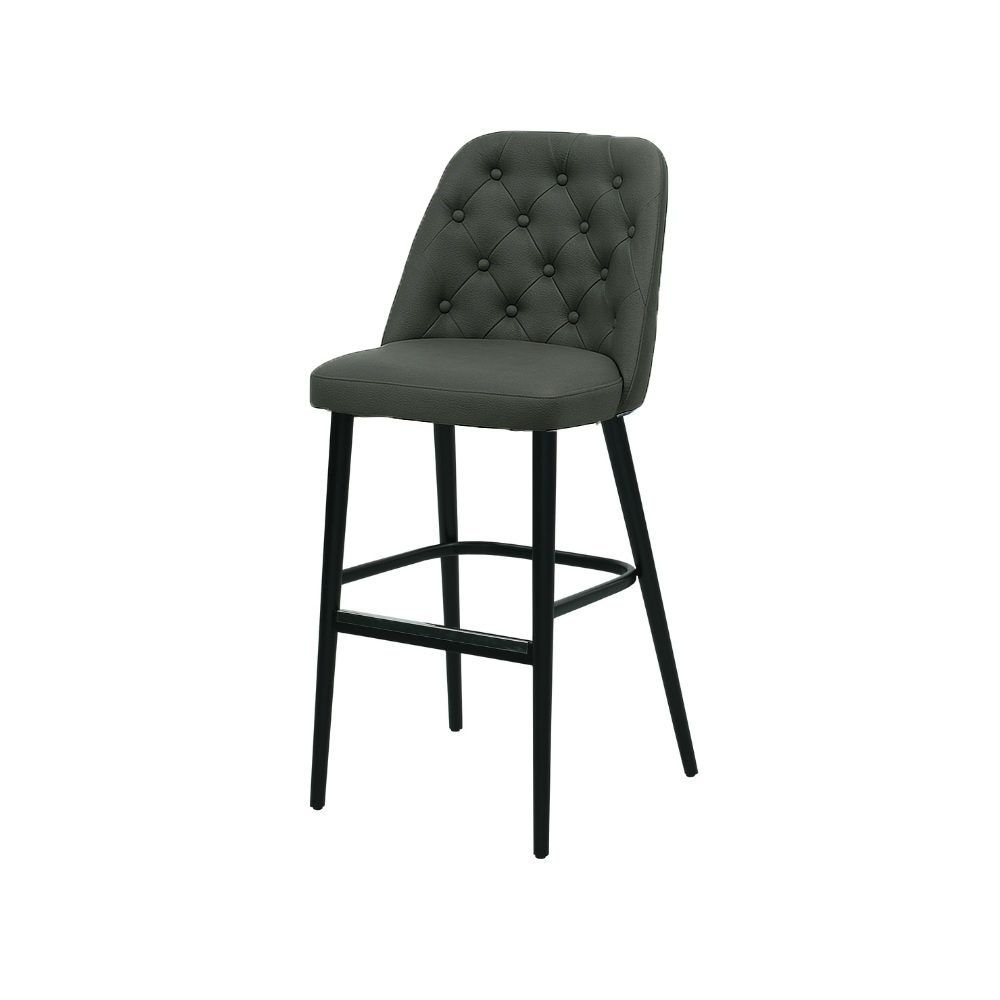 Scaun bar piele BEJ | model SCOT