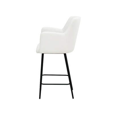 Scaun bar piele BEJ | model SIGMA