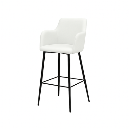 Scaun bar piele VERDE | model SINDY