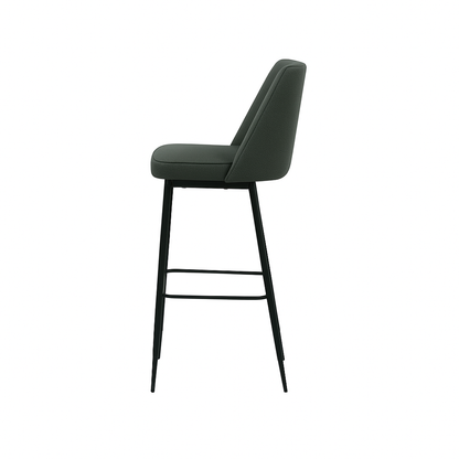 Scaun bar piele ALBASTRA | model SOLO