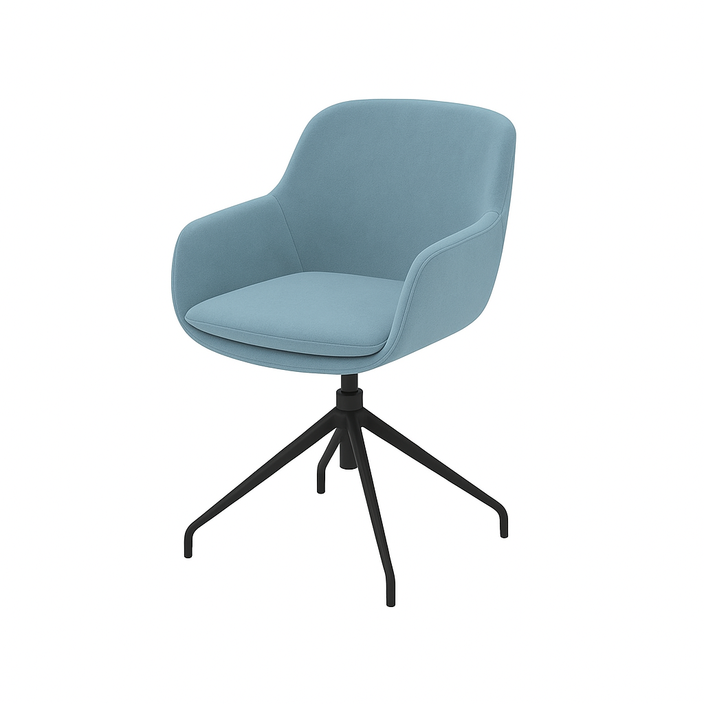 Scaun catifea GALBENA | model FEBE
