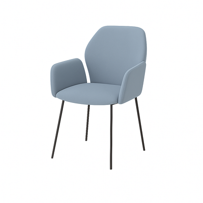 Scaun catifea ALBASTRA | model PETRA