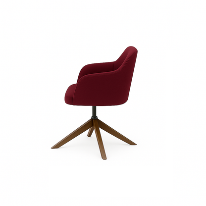 Scaun catifea GALBENA | model ROBI