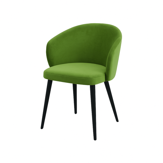 Scaun catifea VERDE | model CAPRISO