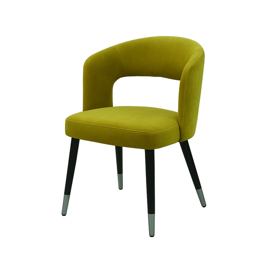 Scaun catifea VERDE | model SANDY