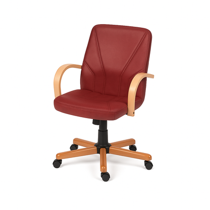 Scaun ergonomic piele NEAGRA | model BETA O