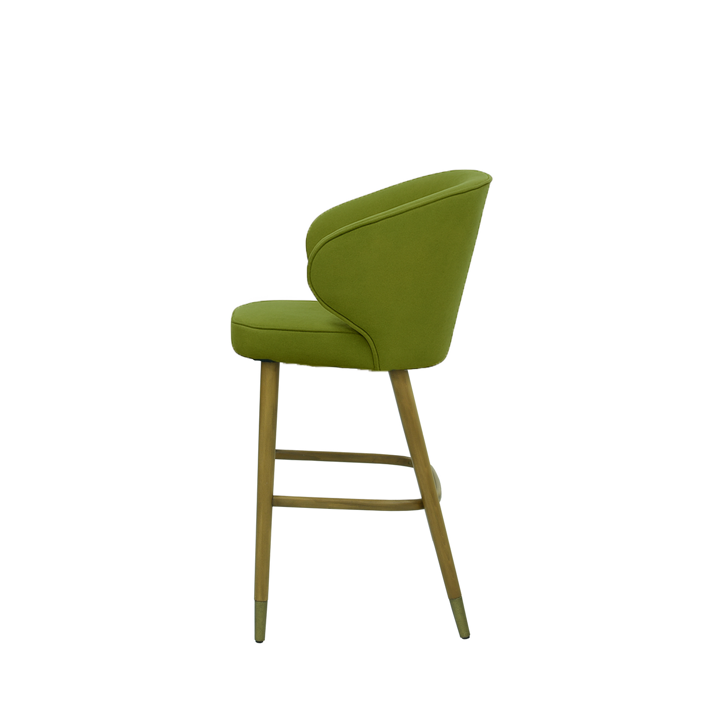 Scaun insula catifea VERDE | model CAPRICE