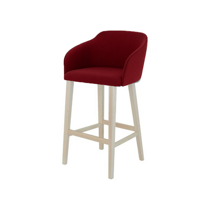 Scaun insula catifea ROZ | model CROCO