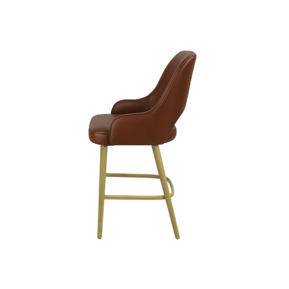 Scaun bar piele naturala | model HUGO