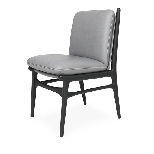 Scaun piele GRI | model ALDO NA