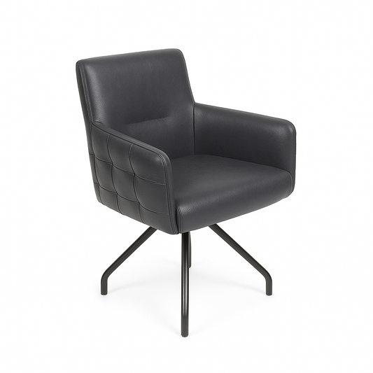 Scaun piele GRI | model GIULIA S