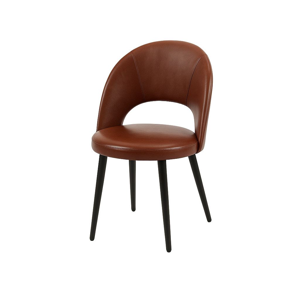Scaun piele VERDE | model RON